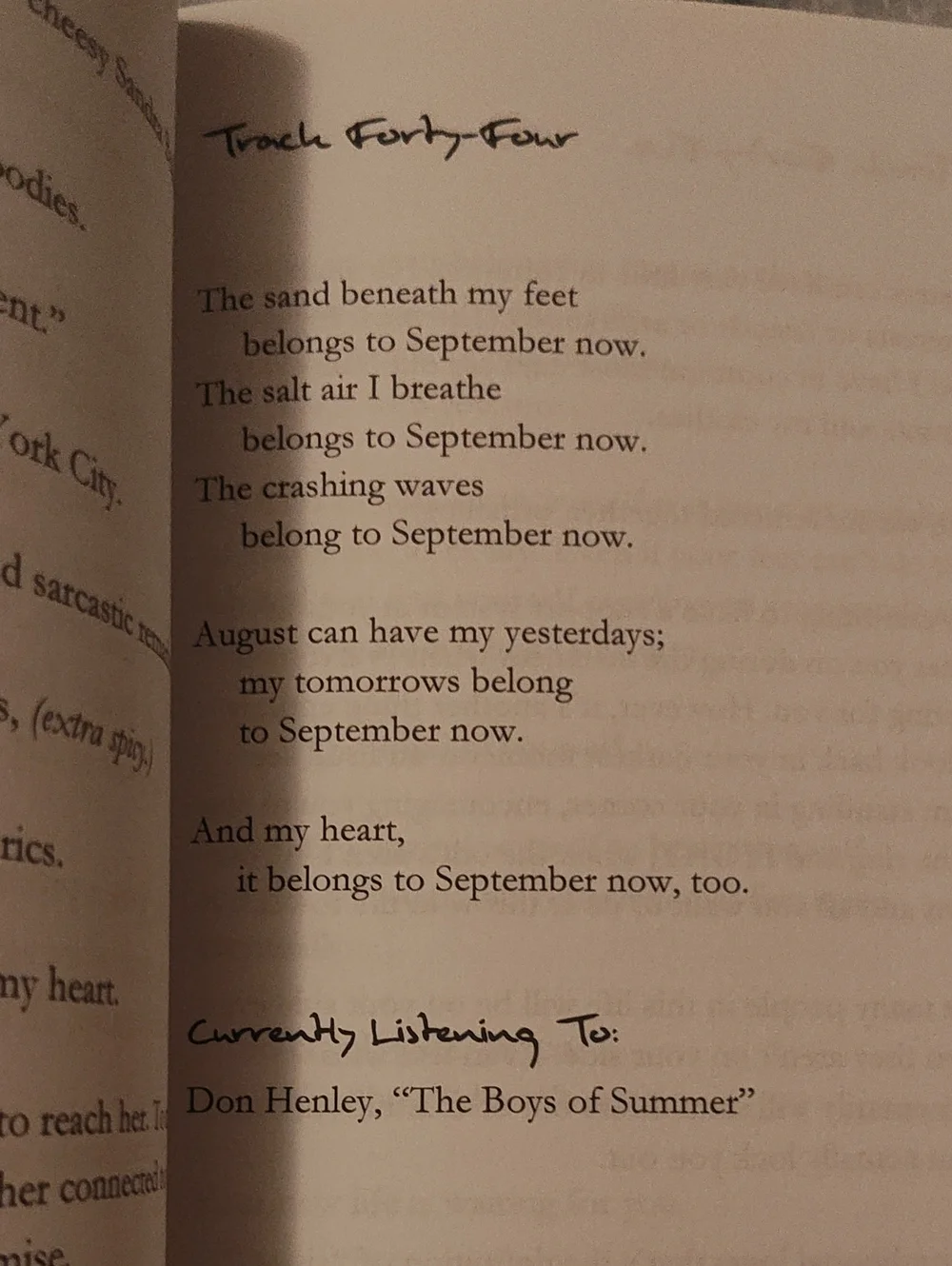 MINI POETRY BOOK: Stuff I've Been Feeling Lately